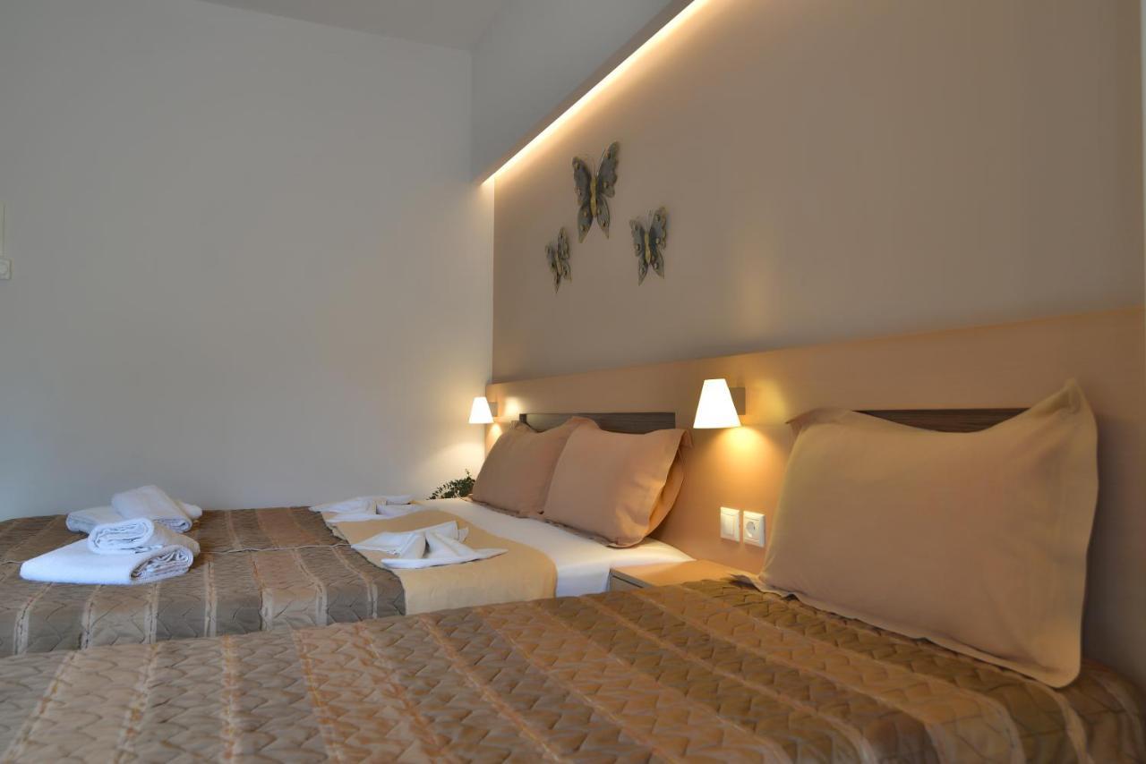 Aigli Rooms Leptokaryá Buitenkant foto