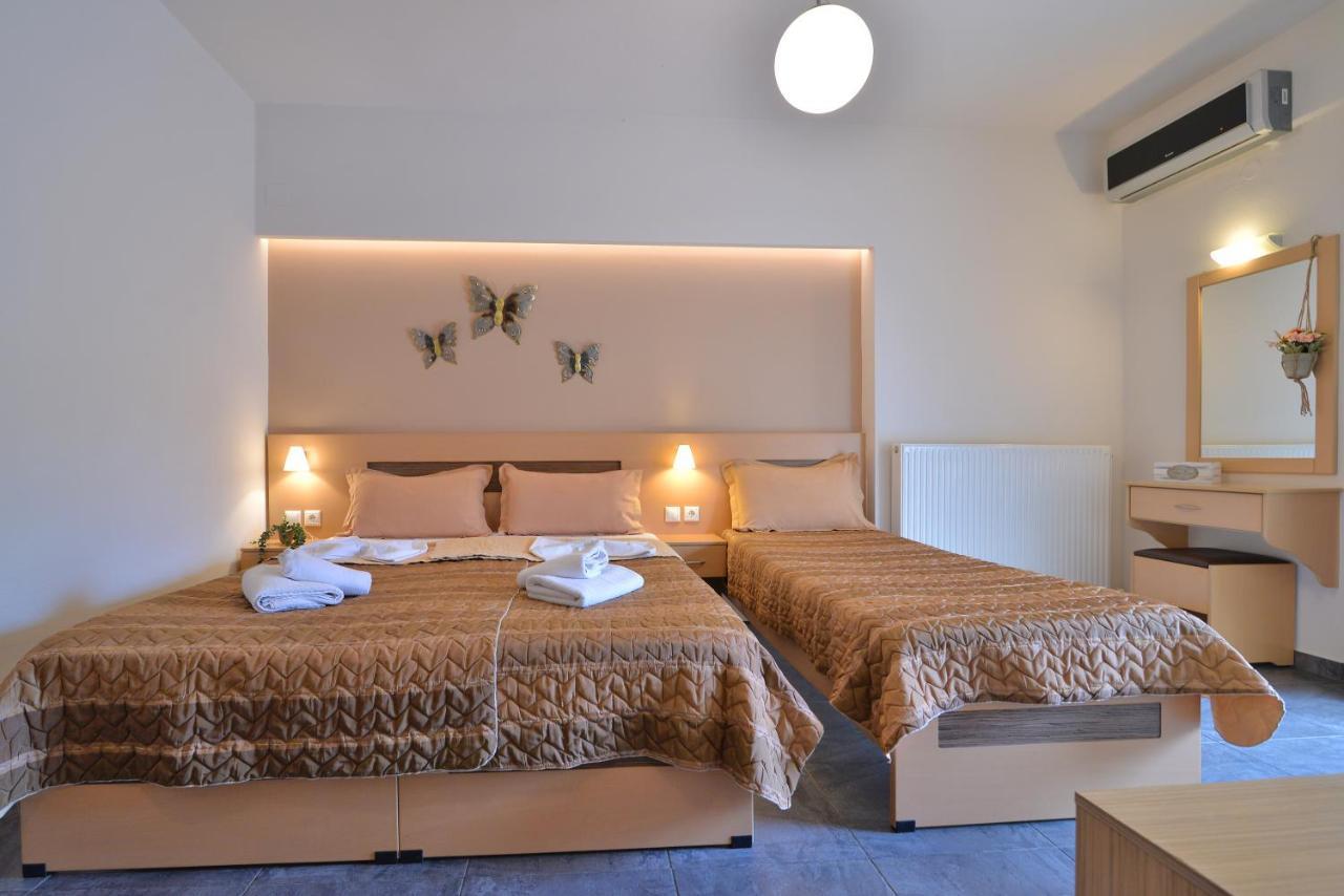 Aigli Rooms Leptokaryá Buitenkant foto