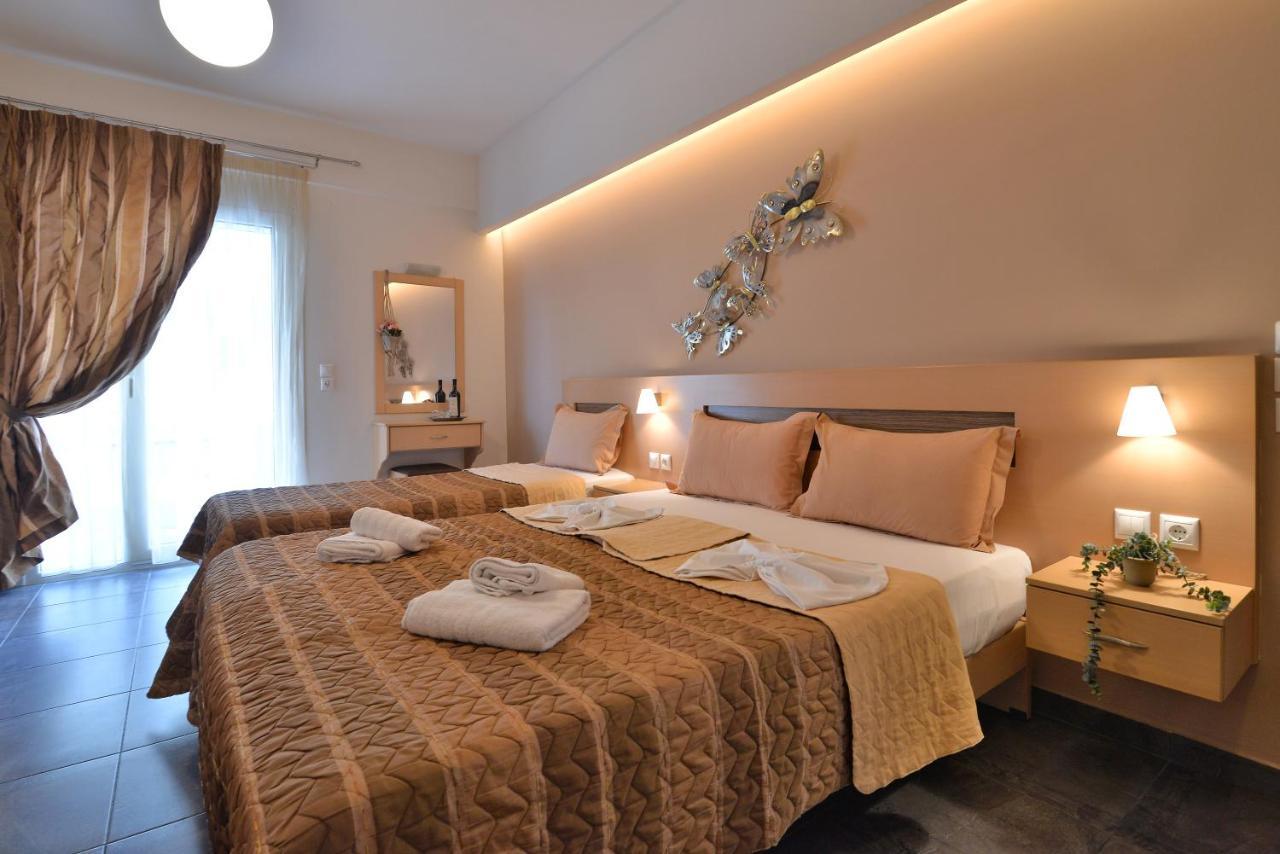 Aigli Rooms Leptokaryá Buitenkant foto