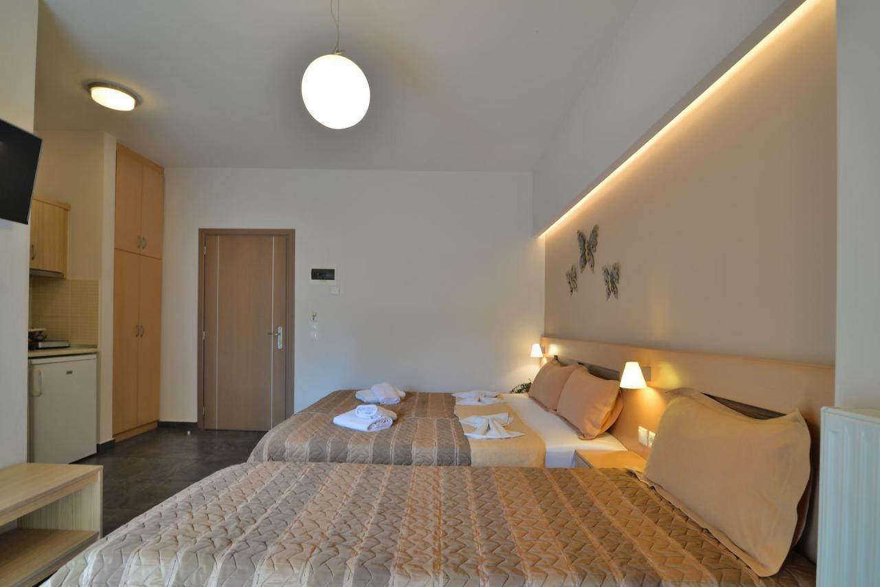 Aigli Rooms Leptokaryá Buitenkant foto