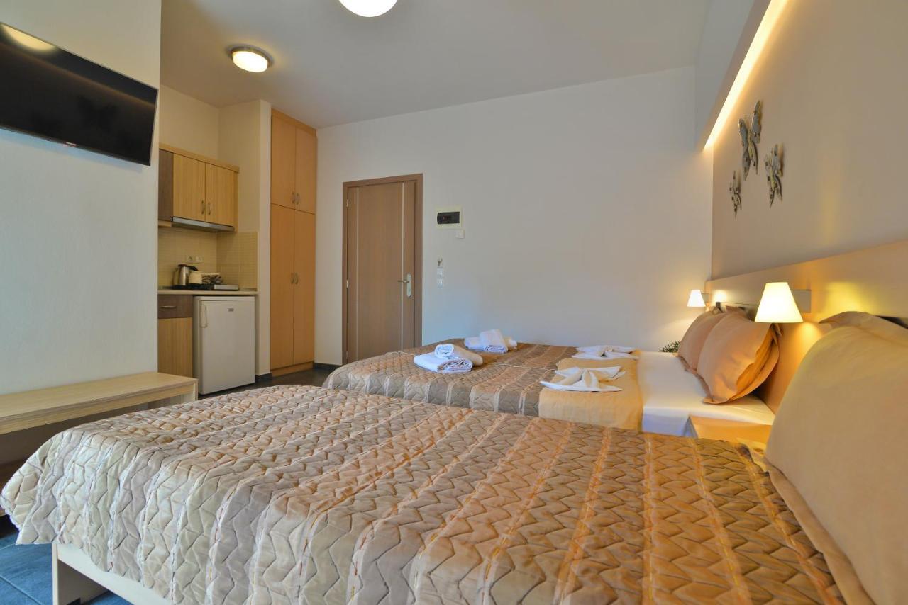Aigli Rooms Leptokaryá Buitenkant foto