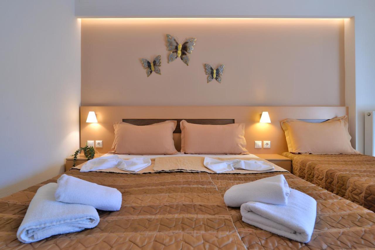 Aigli Rooms Leptokaryá Buitenkant foto