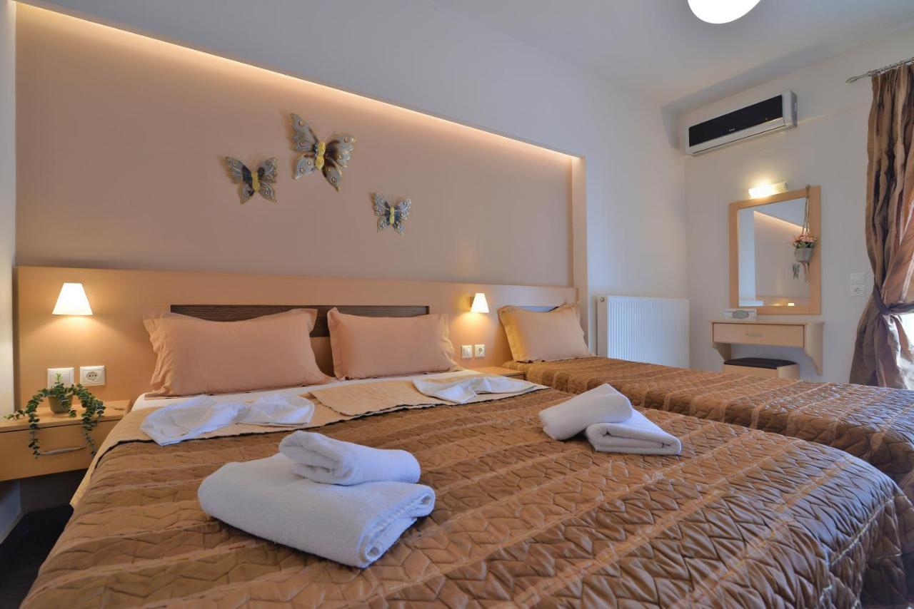 Aigli Rooms Leptokaryá Buitenkant foto